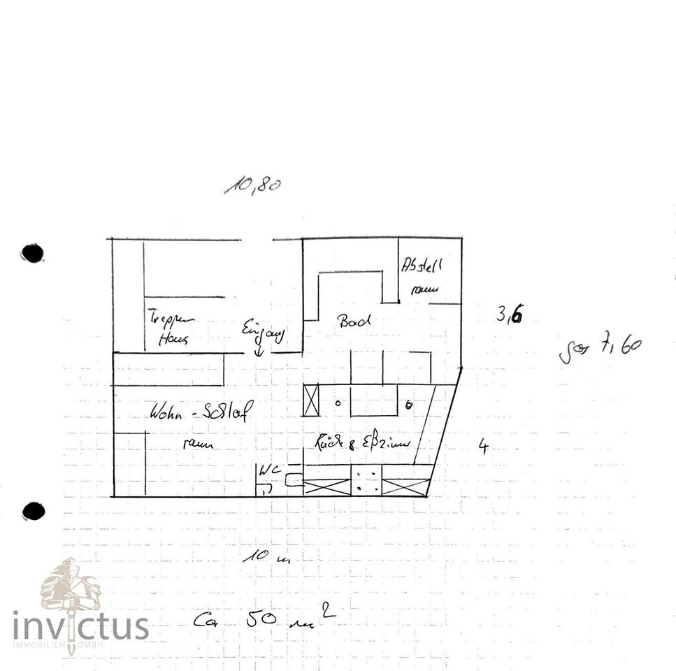 Grundriss DG Wohnung