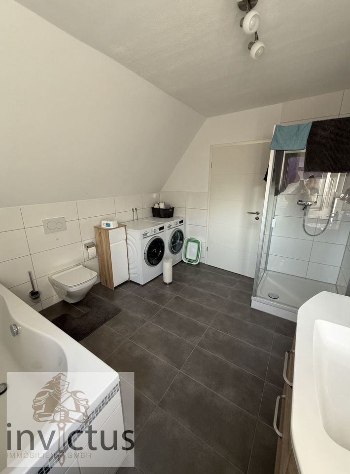 Badezimmer Maisonettewohnun