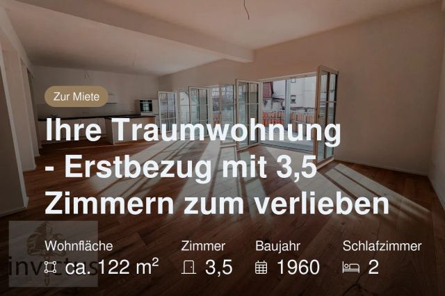 Neu im Angebot: Ihre Traumwohnung – Erstbezug mit 3,5 Zimmern zum verlieben
