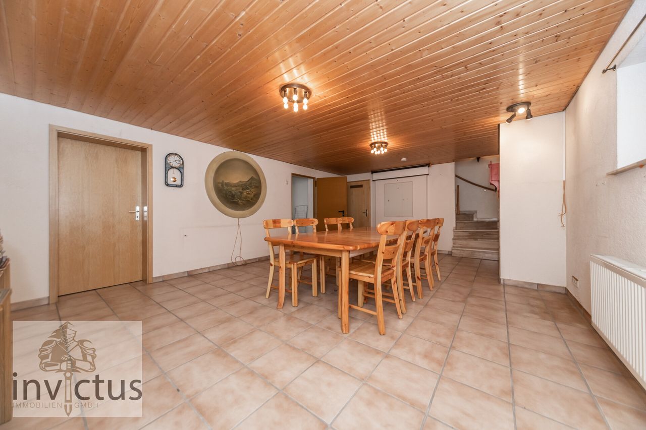 Hobbyraum im Untergeschoss