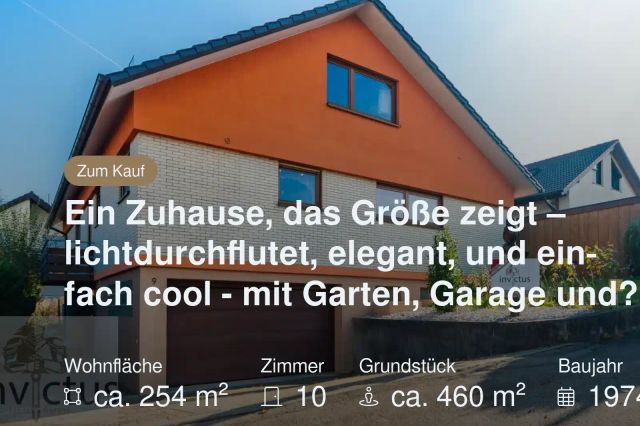 Neu im Angebot: Ein Zuhause, das Größe zeigt – lichtdurchflutet, elegant, und einfach cool – mit Garten, Garage und?