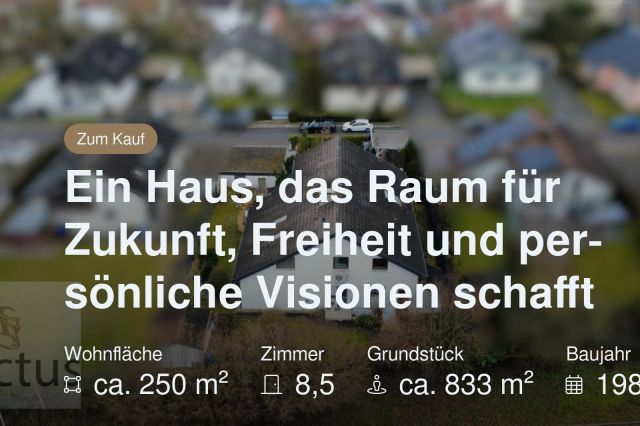 Neu im Angebot: Ein Haus, das Raum für Zukunft, Freiheit und persönliche Visionen schafft