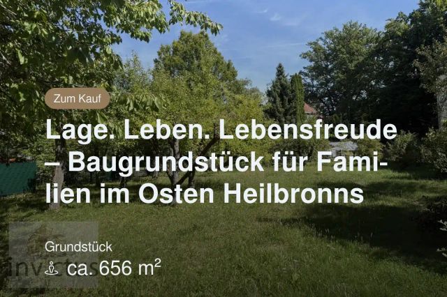 Nicht mehr verfügbar: Lage. Leben. Lebensfreude – Baugrundstück für Familien im Osten Heilbronns