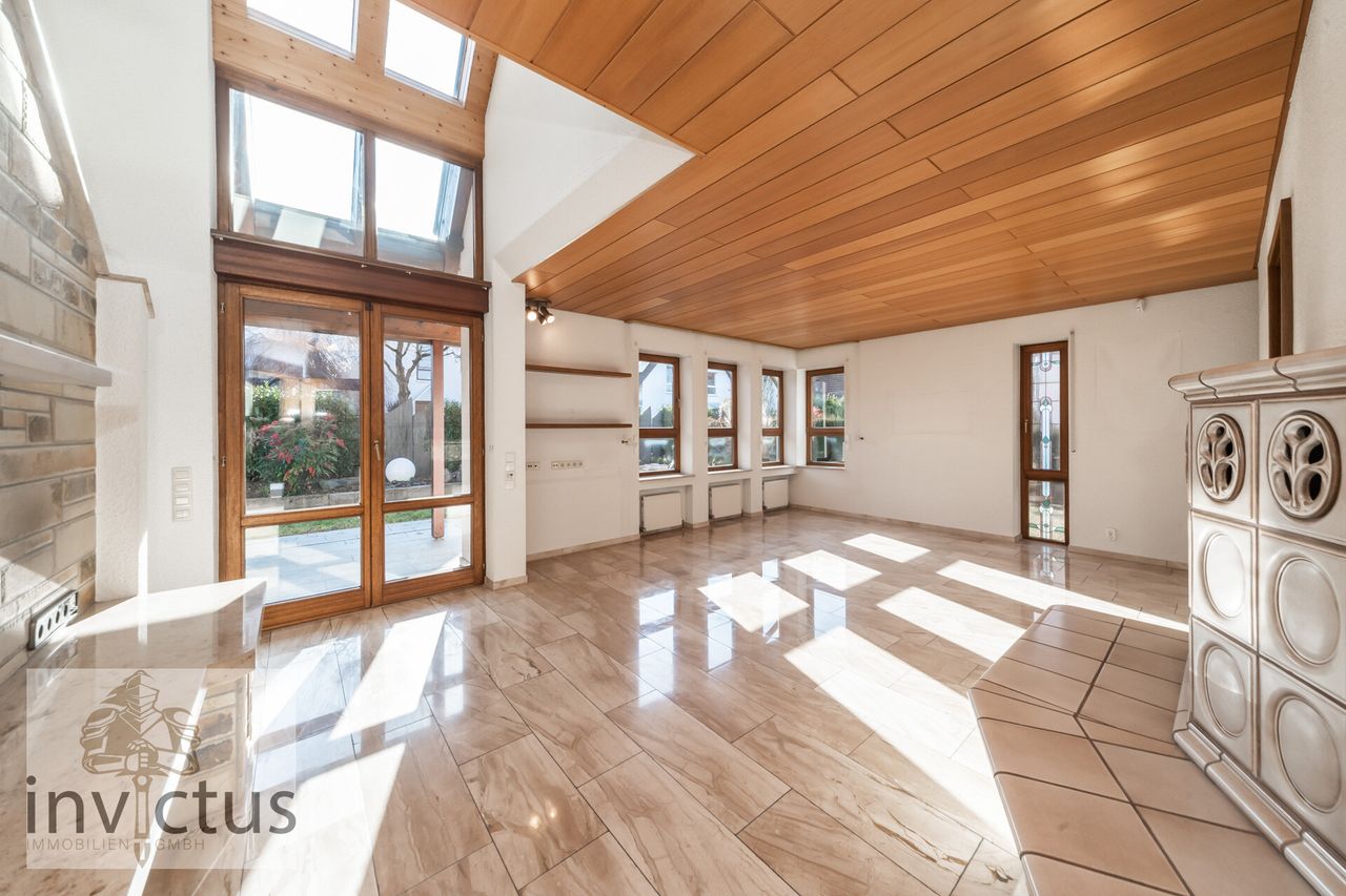 Lichtdurchfluteter Wohnbereich