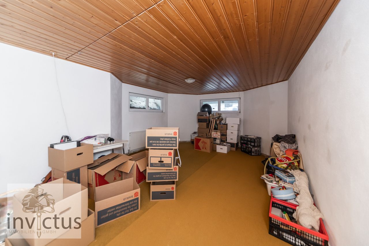 Hobbyraum -> ggf. Teil der Einliegerwohnung