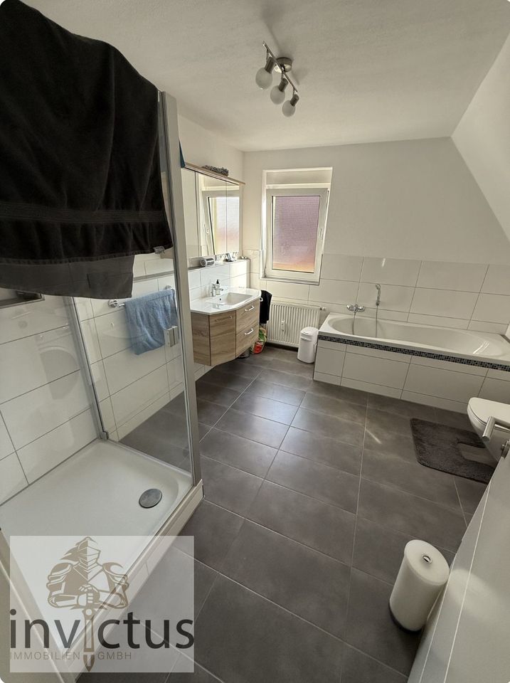 Badezimmer Maisonettewohnun