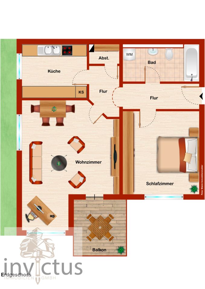 Wohnungsgrundriss
