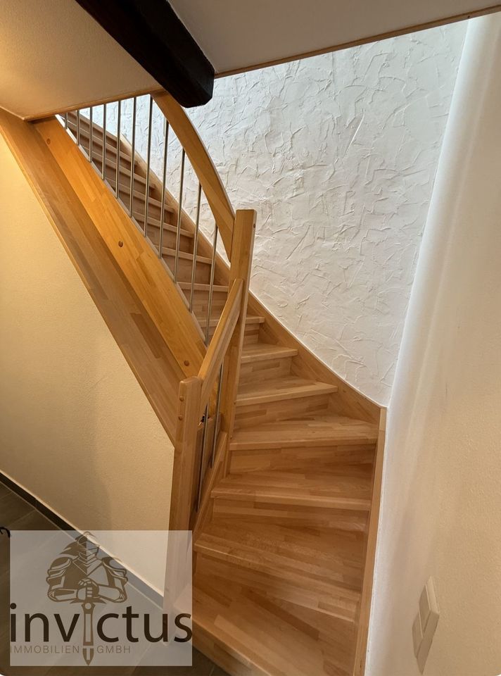 Treppe ins DG Maisonettewohnun